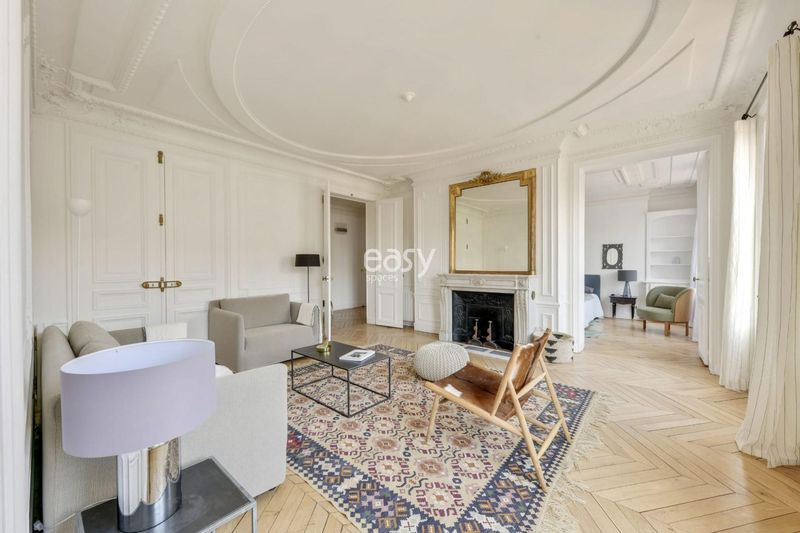 Haussmannian-style apartment available for rent in Paris, France, perfect for professional photoshoots